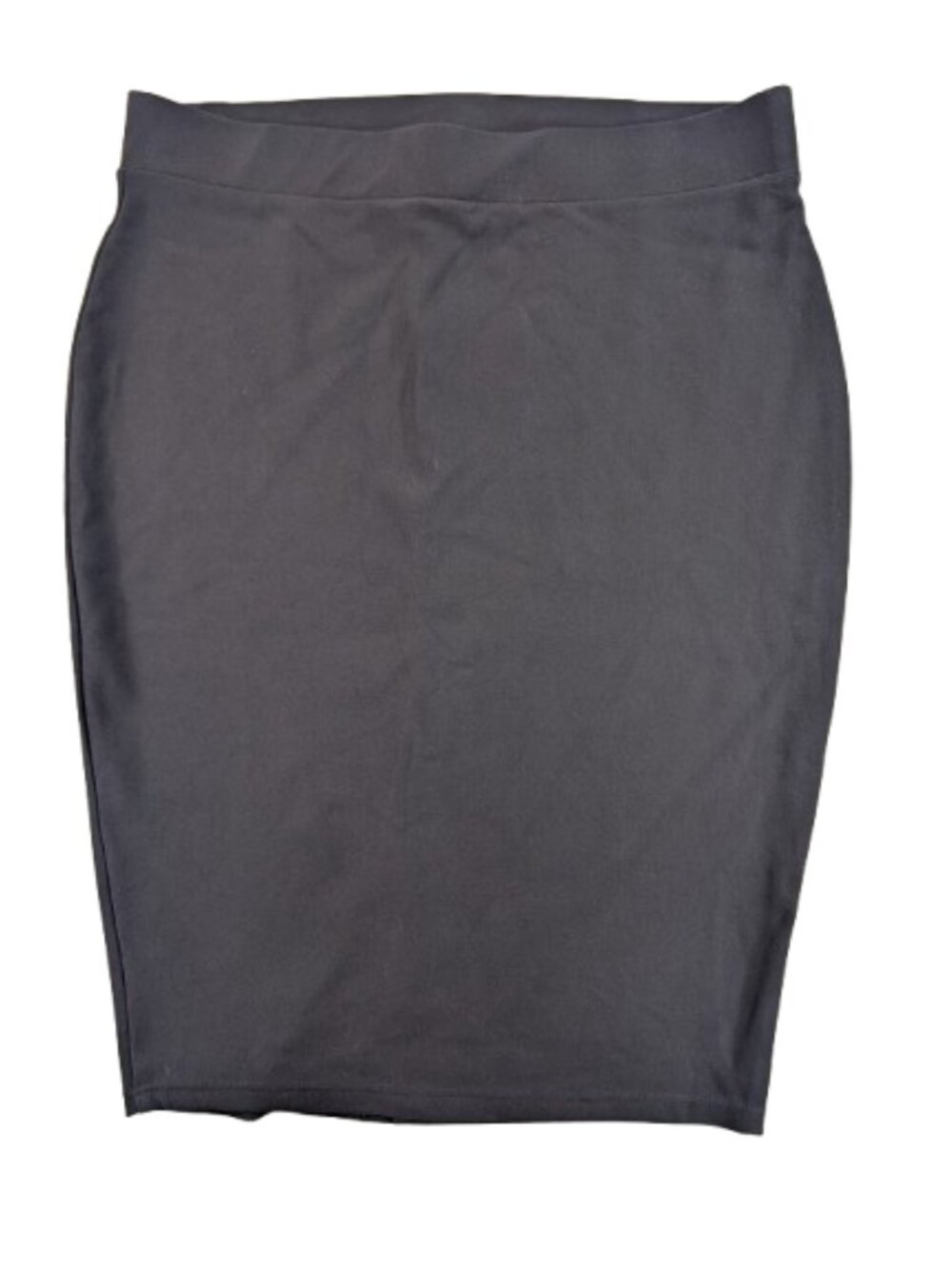 NWT Torrid Studio Luxe Ponte Pencil Skirt Black Midi | Plus Size 1X / 14-16